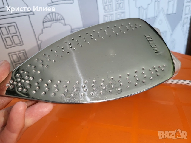 ютия Imetec Nuvola 2.0 1000W малка сгъваема за път, снимка 7 - Ютии - 54425329