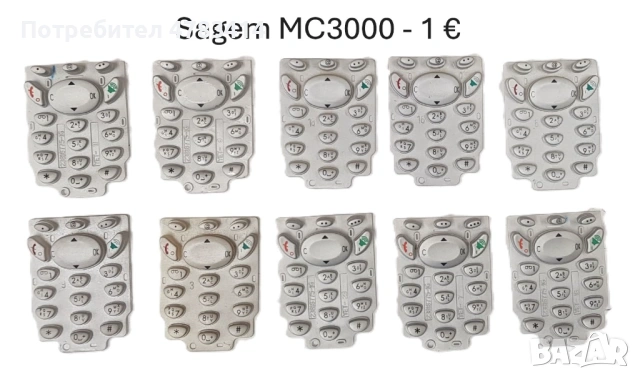Клавиатура за Panasonic GD55,GD90,GD67,Sagem myX-1,myX-2,myX-3,Alcatel,Philips Genny,Savvy,688,628,D, снимка 11 - Резервни части за телефони - 54567159