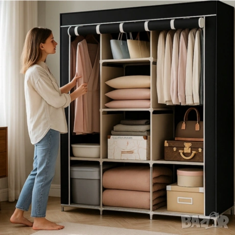 Сгъваем гардероб. , снимка 2 - Гардероби - 54218413