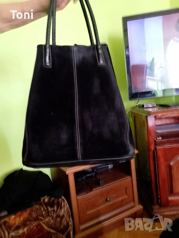 дамска женска кожена чанта Pollini