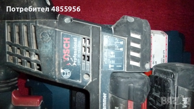 Акумулаторен перфоратор - Bosch GBH 36 V-LI Plus Professional, снимка 5 - Перфоратори - 54899962