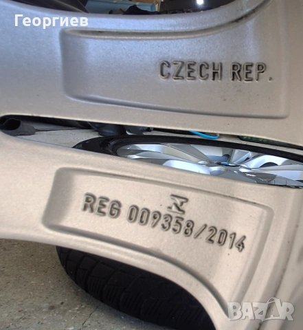 Лети джанти със зимни гуми 225/55-17" от BMW - оригинални, снимка 13 - Гуми и джанти - 54429963
