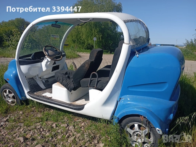 електрически автомобил 48V , 35 км в час , 80 км пробег