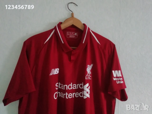 Liverpool Virgil оригинална тениска фланелка Ливърпул Ван Дайк 2XL екип 2018-2019 , снимка 4 - Тениски - 53384783