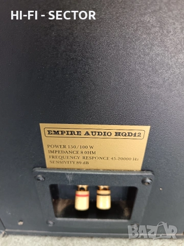 Empire Audio тонколони , снимка 5 - Тонколони - 54954220