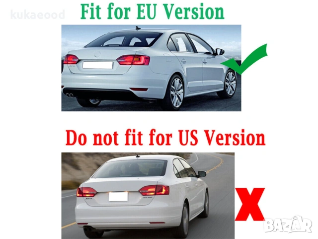 Рефлектор за задна броня на VW Jetta A6, снимка 4 - Части - 54106595