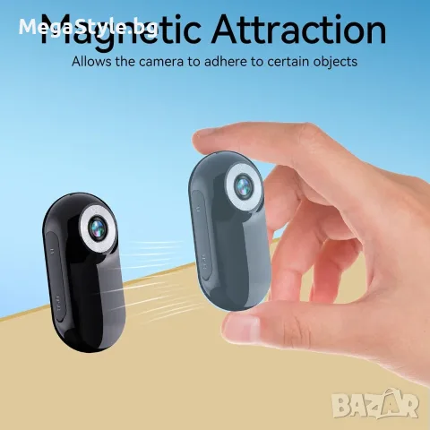 Xilecam Mini Body Cam,мини екшън камера,черна, снимка 4 - Камери - 55494992