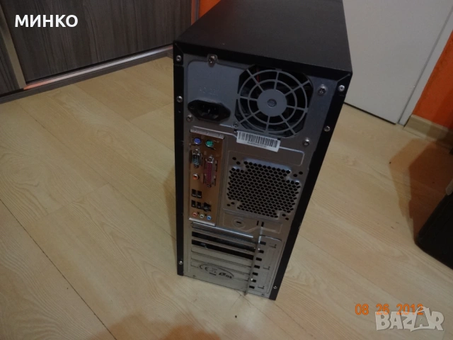 кутия + захранване и дъно с проц 775, снимка 4 - Захранвания и кутии - 54178167