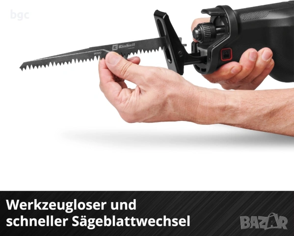 Про Einhell Саблен Трион Професионален TP-AP 18/32 Li BL Безчетков Височина на повдигане 32 мм, Дълб, снимка 4 - Други инструменти - 54420383