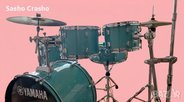 Пълен комплект барабани Yamaha Rydeen (чинели Meinl, Stagg, Zildjian, хардуер Pearl, PDP, Mapex), снимка 2 - Ударни инструменти - 54712188