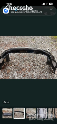 задна броня и прагове Mercedes C-class w206, снимка 2 - Части - 54542722