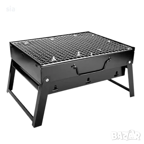 Сгъваемо барбекю за къмпинг, Преносима скара за пикнин– 44 x 71 x 30.90 см