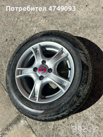 Алуминиеви джанти с гуми , снимка 10 - Гуми и джанти - 54247682