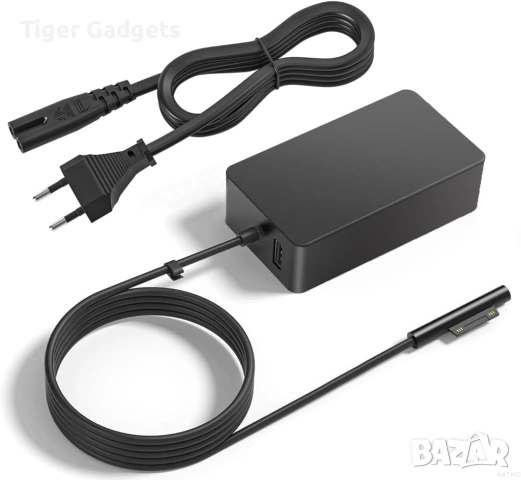 65W зарядно за Microsoft Surface Pro Laptop Go Book с USB порт