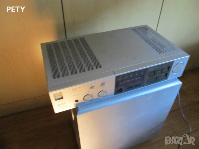 Усилвател AKAI AM - A3 , Made in Japan - отличен, снимка 4 - Ресийвъри, усилватели, смесителни пултове - 54990530