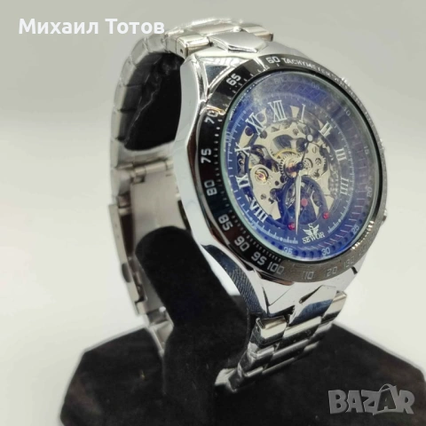 Мъжки часовник - СКЕЛЕТОН, снимка 2 - Мъжки - 54362842