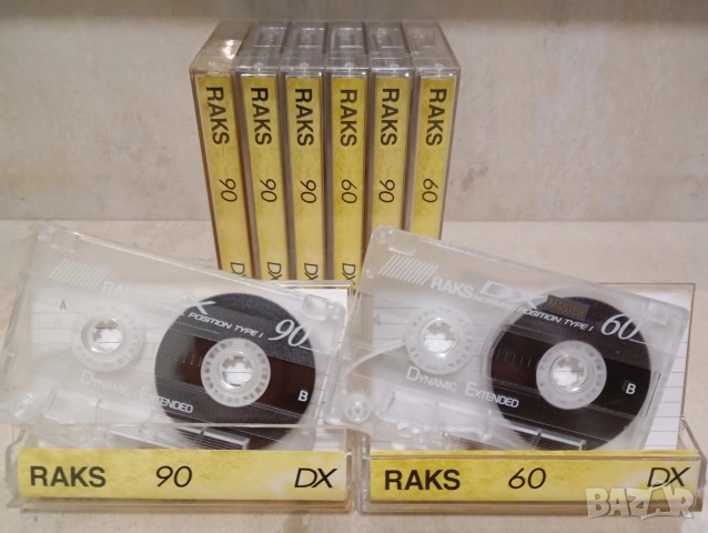 FUJI DR 60/DR II 90/FR 60/Raks DX 60/90AGFA Ferrocollor 60 / 60+6/JVC FI S 90/ AFI 60/Maxell UE90/60, снимка 6 - Аудио касети - 54228981