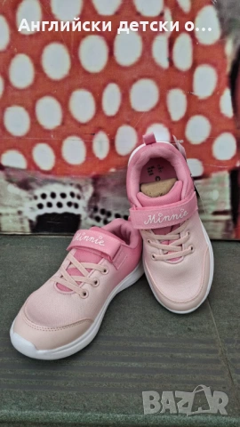 Английски детски маратонки с Мини Маус, снимка 5 - Детски маратонки - 54291297