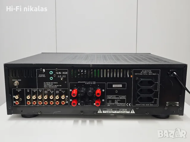 стерео усилвател Hi-Fi KENWOOD KA-5090R, снимка 7 - Ресийвъри, усилватели, смесителни пултове - 55653022