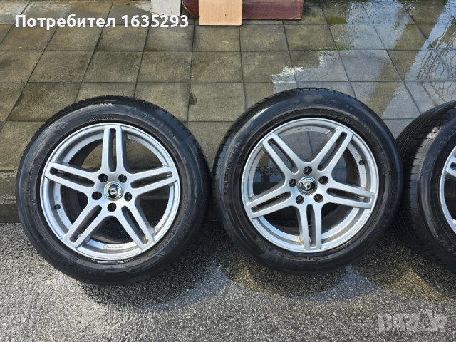 Джанти,гуми audi a6 5x112 et38 8j, снимка 3 - Гуми и джанти - 54454313