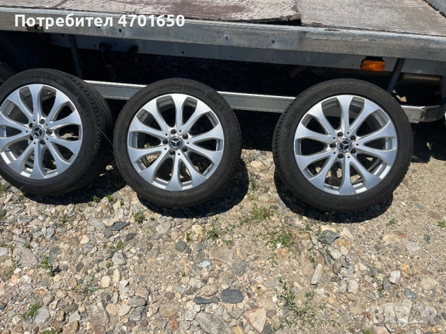 Оригинални джанти Mercedes-Benz 18” 5x112 + гуми Michelin 245/45 R18 100Y 