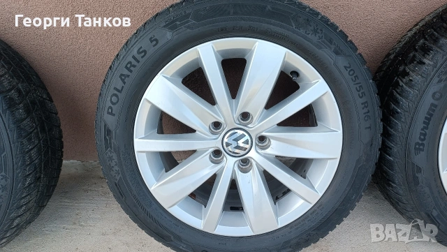Джанти 16 vw с всесезонни гуми, снимка 3 - Гуми и джанти - 54577110