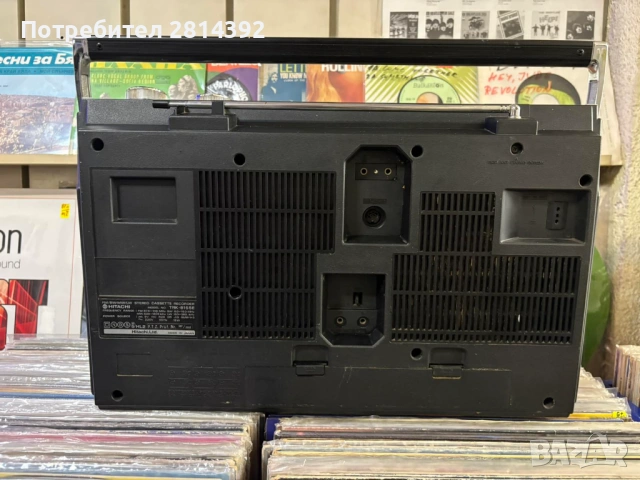Касетофон HITACHI TRK-8155E Lamborghini Boombox Японска легенда Корекомска класика, снимка 7 - Радиокасетофони, транзистори - 54793630