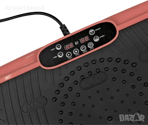 Вибрационна платформа за тренировки Syltfit Beatrice Egli Collection с 99 нива и 10 програми, снимка 6 - Фитнес уреди - 55308856