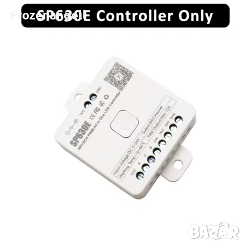 Лед контролер 12-24V LED Strip Light Controller  RGB CCT PWM Pixel Lamp SP630E Bluetooth Remote