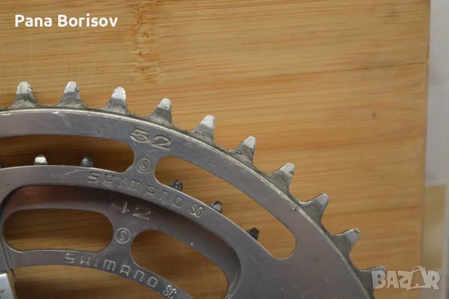 Ретро Шосейни Курбели Shimano Dura Ace 1рво поколение, снимка 4 - Части за велосипеди - 55314869