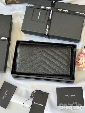 Saint Laurent Monogram Large Flap Wallet, снимка 2 - Портфейли, портмонета - 55417583