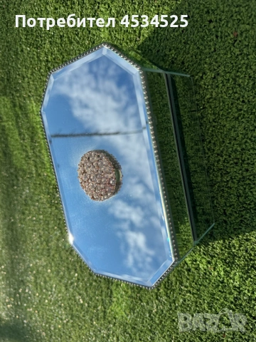 Луксозна огледална кутия "Hollywood Regency" – истинско бижу за всяка стая!, снимка 2 - Декорация за дома - 54170755