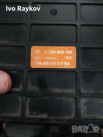 Компютър двигател ECU за Ford Escort , 86AB12K517BA 0280800150. , снимка 3 - Части - 55544306
