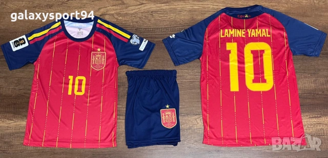 Световно първенство Екип Ламин Ямал Испания НОВО Червен 2026