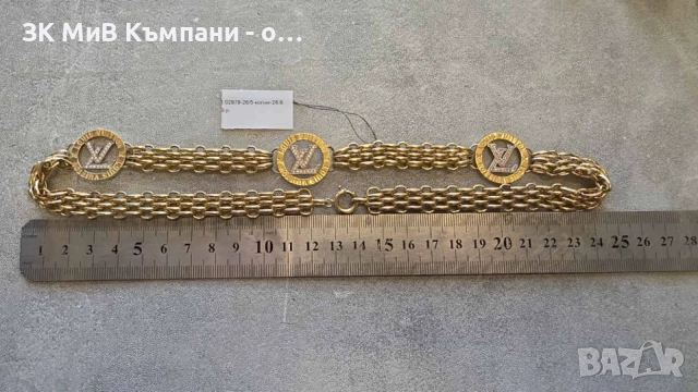 Златно Колие 26.66гр 14к, снимка 3 - Колиета, медальони, синджири - 55004105