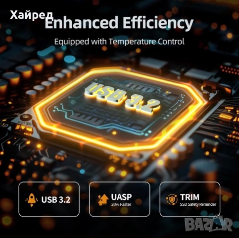 Нов Alxum M.2 NVME SATA SSD корпус външен - 2 в 1 преносим без инструменти, снимка 5 - Ресийвъри, усилватели, смесителни пултове - 49615465