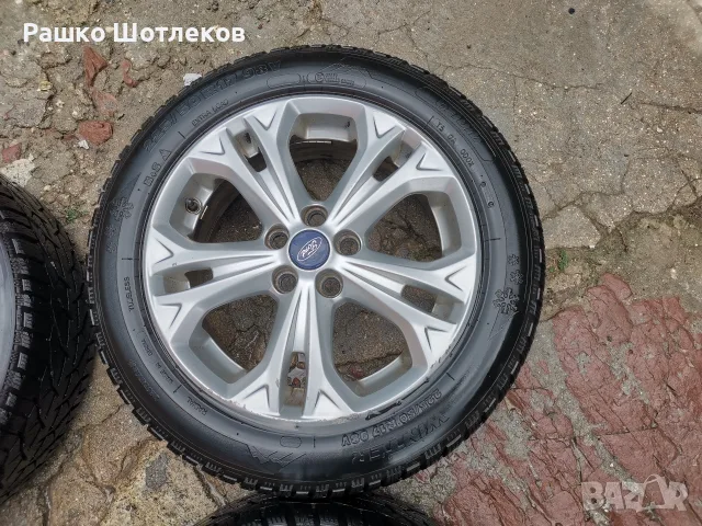 продавам гуми с джанти за Форд s max opuгиналнни със зимни гуми 7 мм грайфер дот 23г, снимка 4 - Гуми и джанти - 55416442