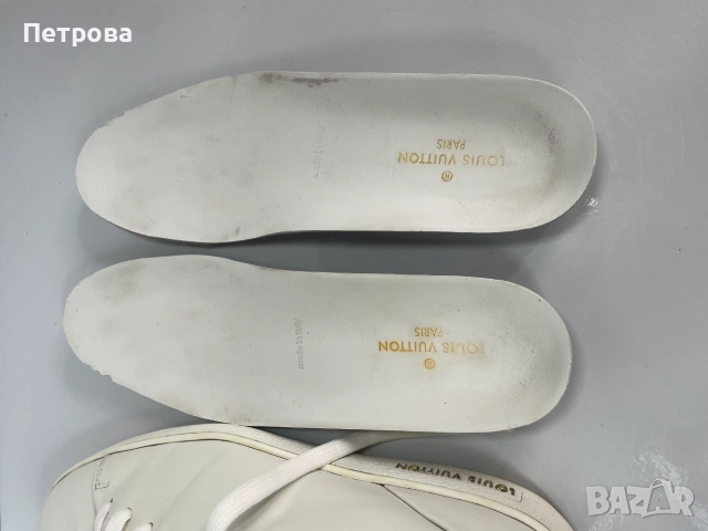 Louis Vuitton Frontrow Кожени маратонки 37 ОРИГИНАЛ, снимка 12 - Маратонки - 55221083
