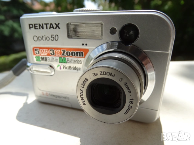 PENTAX Optio 50 ..., снимка 2 - Фотоапарати - 54979515