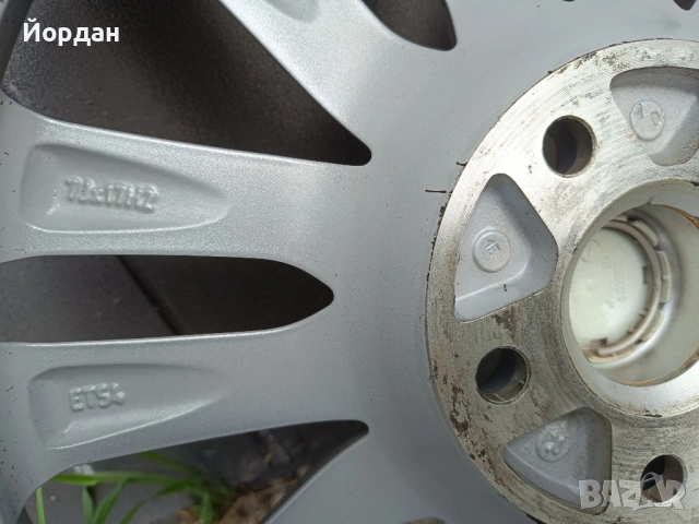 ОРИГИНАЛНИ джанти 17 ' цола 5x112 7J Skoda Octavia / Шкода Октавия АУДИ VW Seat, снимка 11 - Гуми и джанти - 54527300