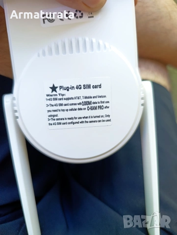 Соларна 4G камера (със SIM карта), снимка 3 - IP камери - 55078281
