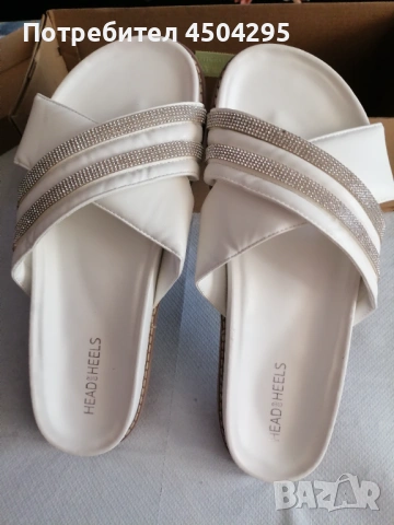 Елегантни дамски чехли 43 номер 