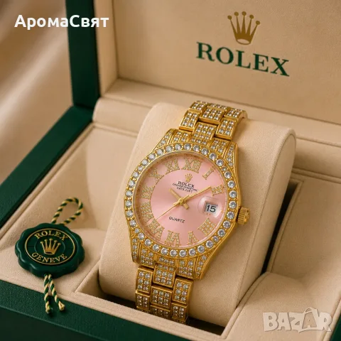 Дамски часовник Rolex, снимка 5 - Дамски - 55342071