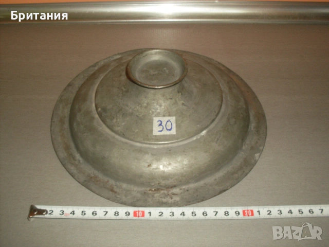 Стари медни- "бакърени" тигани и съдове., снимка 15 - Антикварни и старинни предмети - 55038133