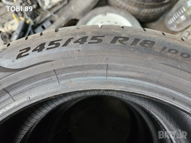 4 Бр. Нови Летни Гуми 245/45/18 Pirelli P ZERO!, снимка 12 - Гуми и джанти - 48249285