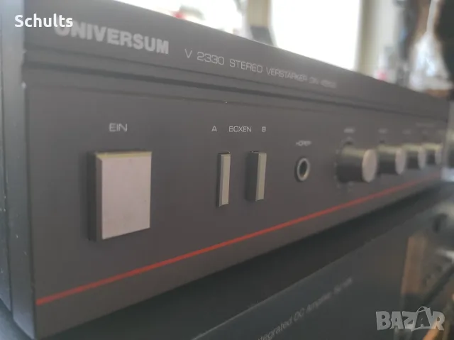 Universum V 2330 1981 г. усилвател вход и за грамофон