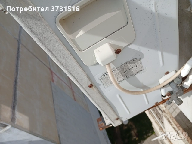 Климатик Vestel 9ка, отлично работещ топло/студено, снимка 3 - Климатици - 54212814
