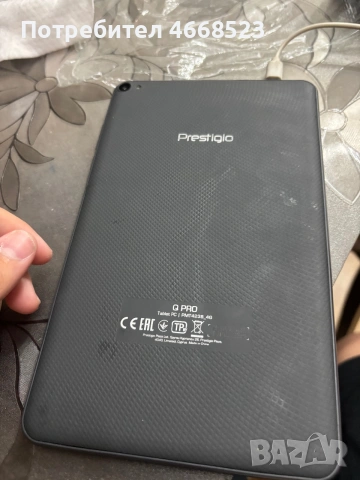 Продавам Prestigio Q Pro 4G (PMT4238_4G_EEA), снимка 3 - Таблети - 55166450