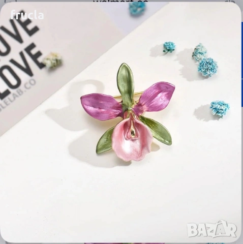 Брошка Орхидея Катлея