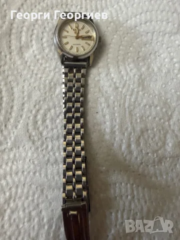 Винтидж дамски автоматичен часовник Seiko 5 (Реф. 4206-0332) – Made in Japan, снимка 2 - Дамски - 55661934